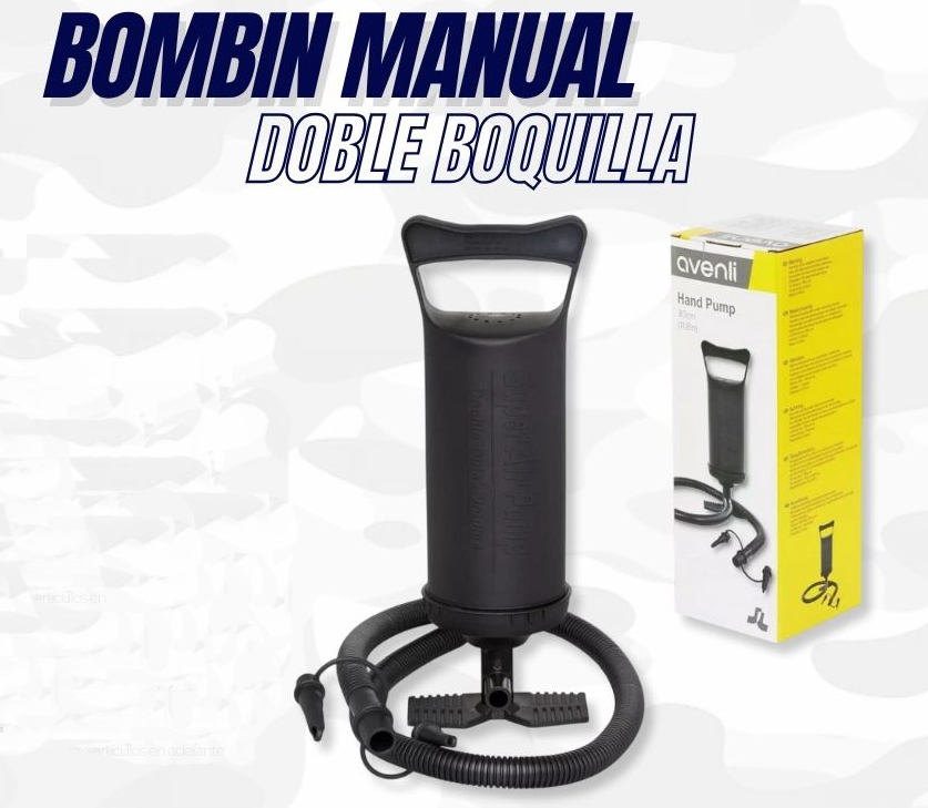Bombin Doble Boquilla Manual